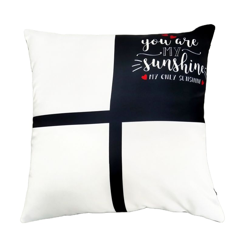 Pillow Cover Sublimation - 10pcs/Lot Personalized Sunshine Panel Pillow case