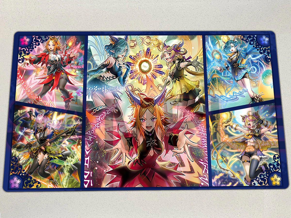 Door Mat Blank - YuGiOh June Pride - Elfnotes Playmat