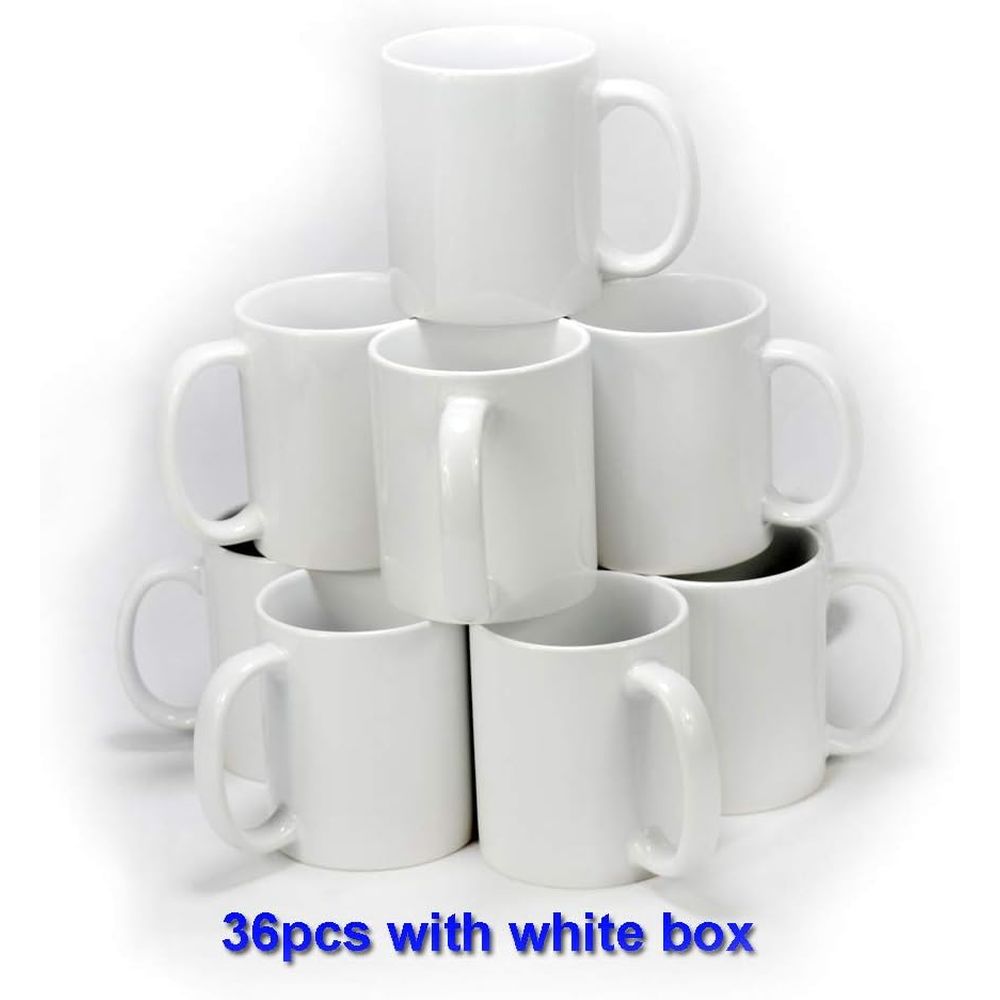 36-Piece 11oz White Sublimatio – Sublimation Mug White recenzja i cena