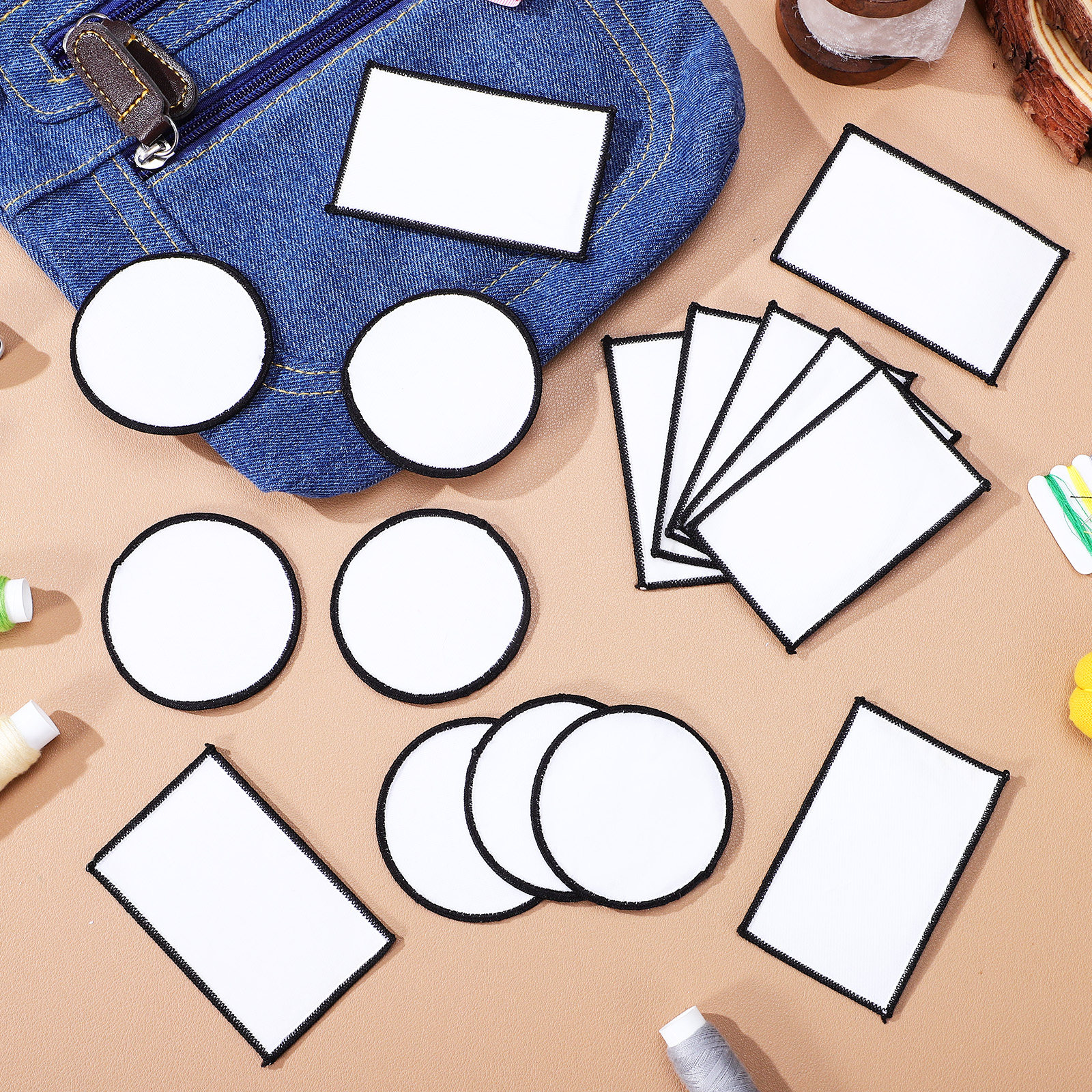 30Pcs Adhesive Blank Patches S – Hat Sublimation Blank recenzja i cena