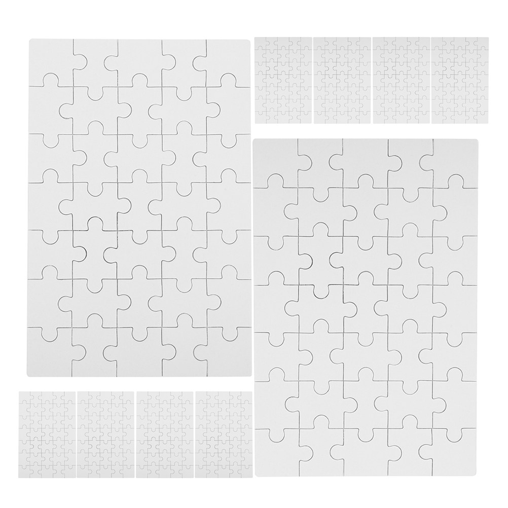 12Pcs Blank Sublimation Puzzle – Puzzle Blank White recenzja i cena