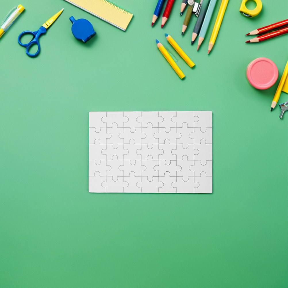12Pcs Blank Sublimation Puzzle – Puzzle Blank White recenzja i cena