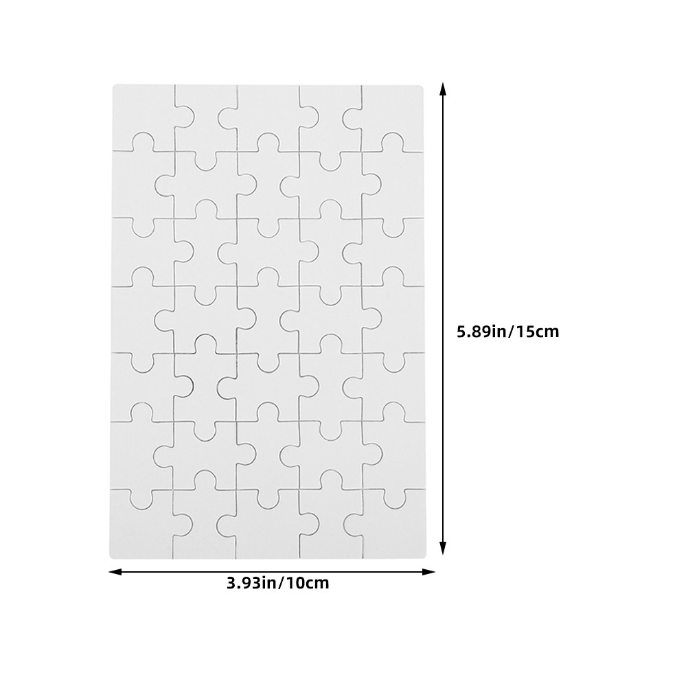12Pcs Blank Sublimation Puzzle – Puzzle Blank White recenzja i cena