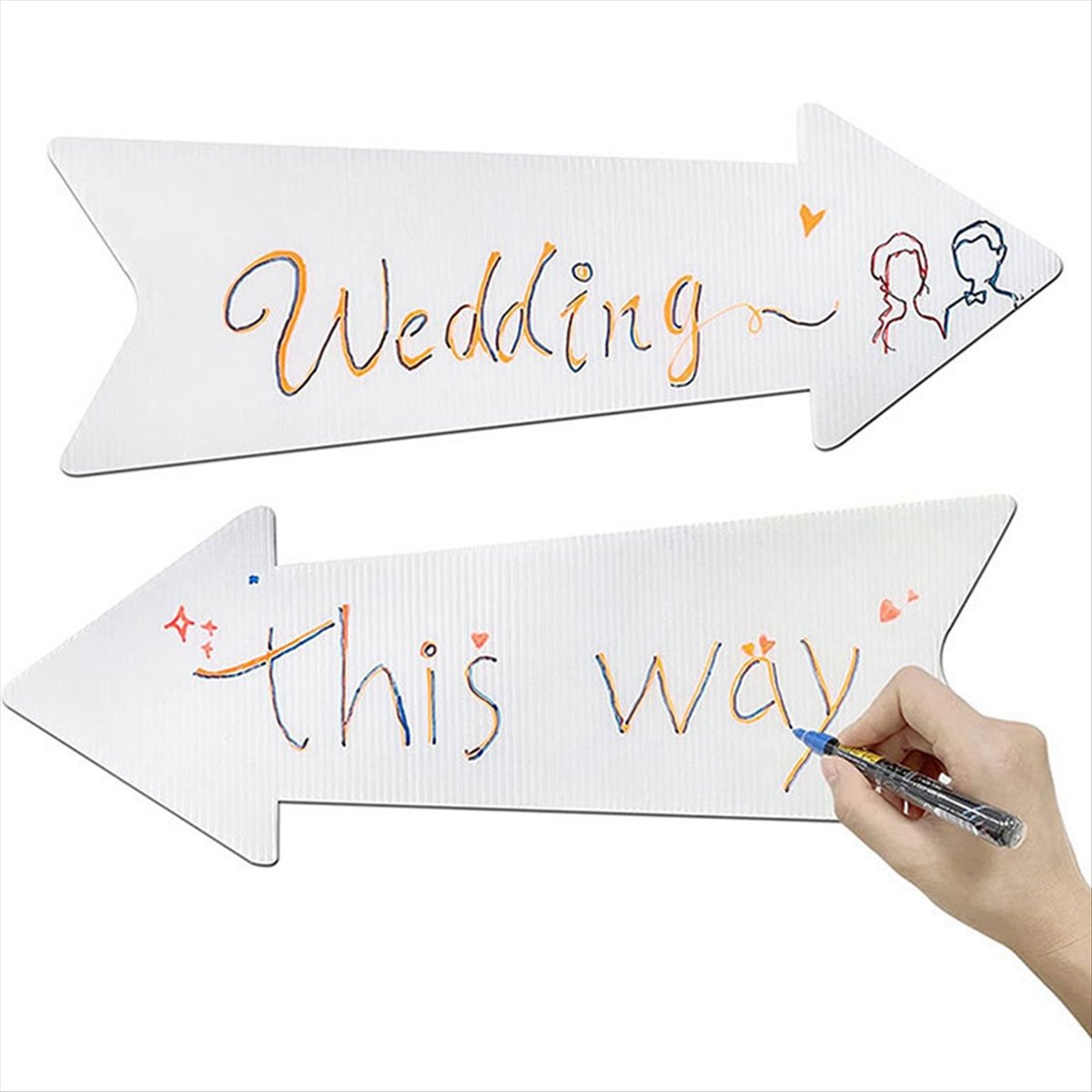 (AIMA) Directional Arrows Sign – Yard Sign Blank recenzja i cena