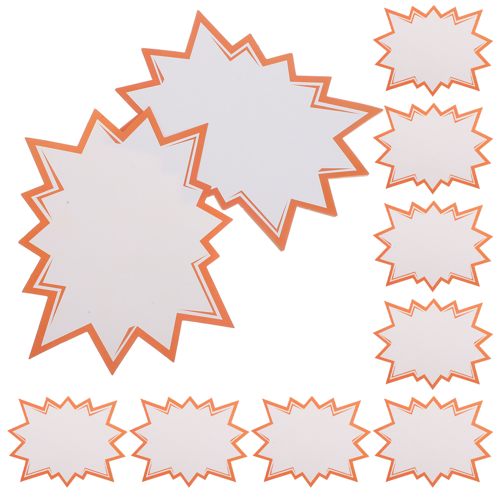 100Pcs Display Tags Burst Star – Yard Sign Blank recenzja i cena