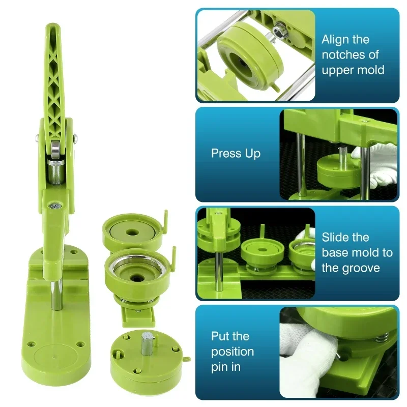 Badge Pin Button Maker Machine – Button Badge Blank recenzja i cena