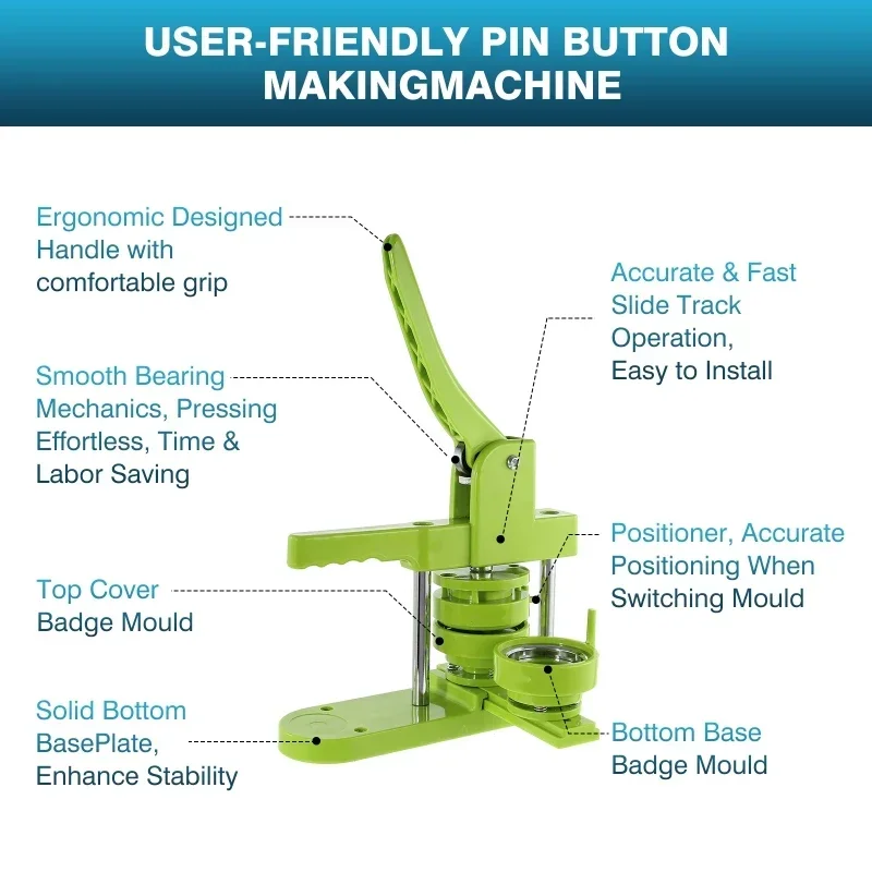 Badge Pin Button Maker Machine – Button Badge Blank recenzja i cena