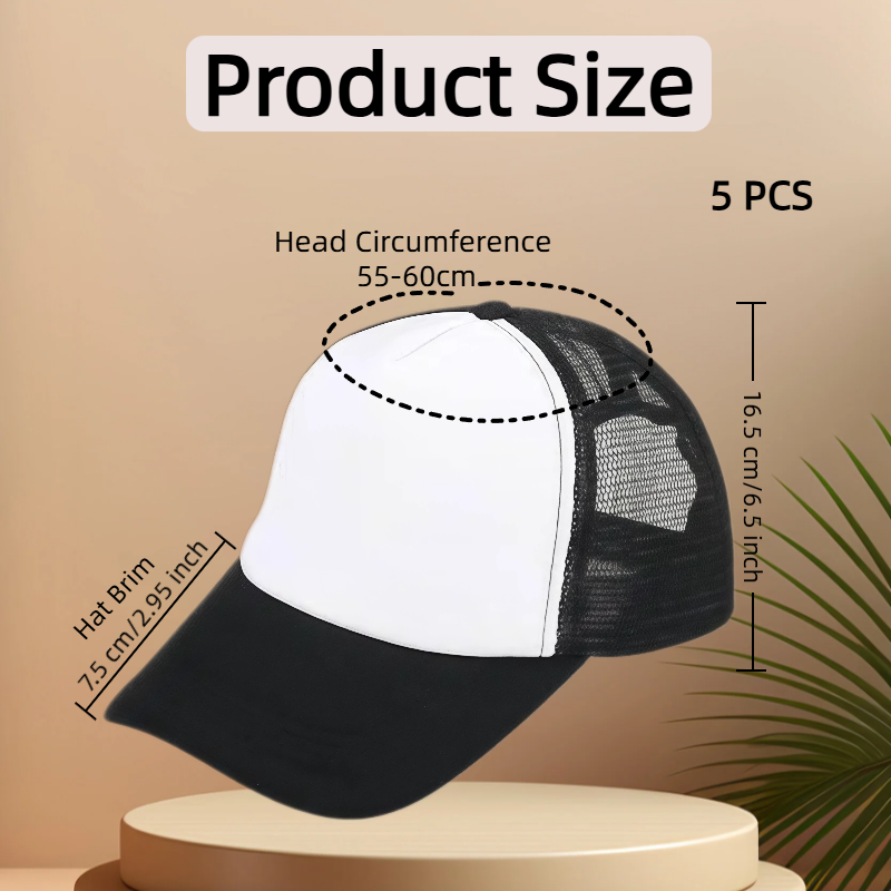 5pcs diy paint  Sublimation Tr – Hat Sublimation Blank recenzja i cena