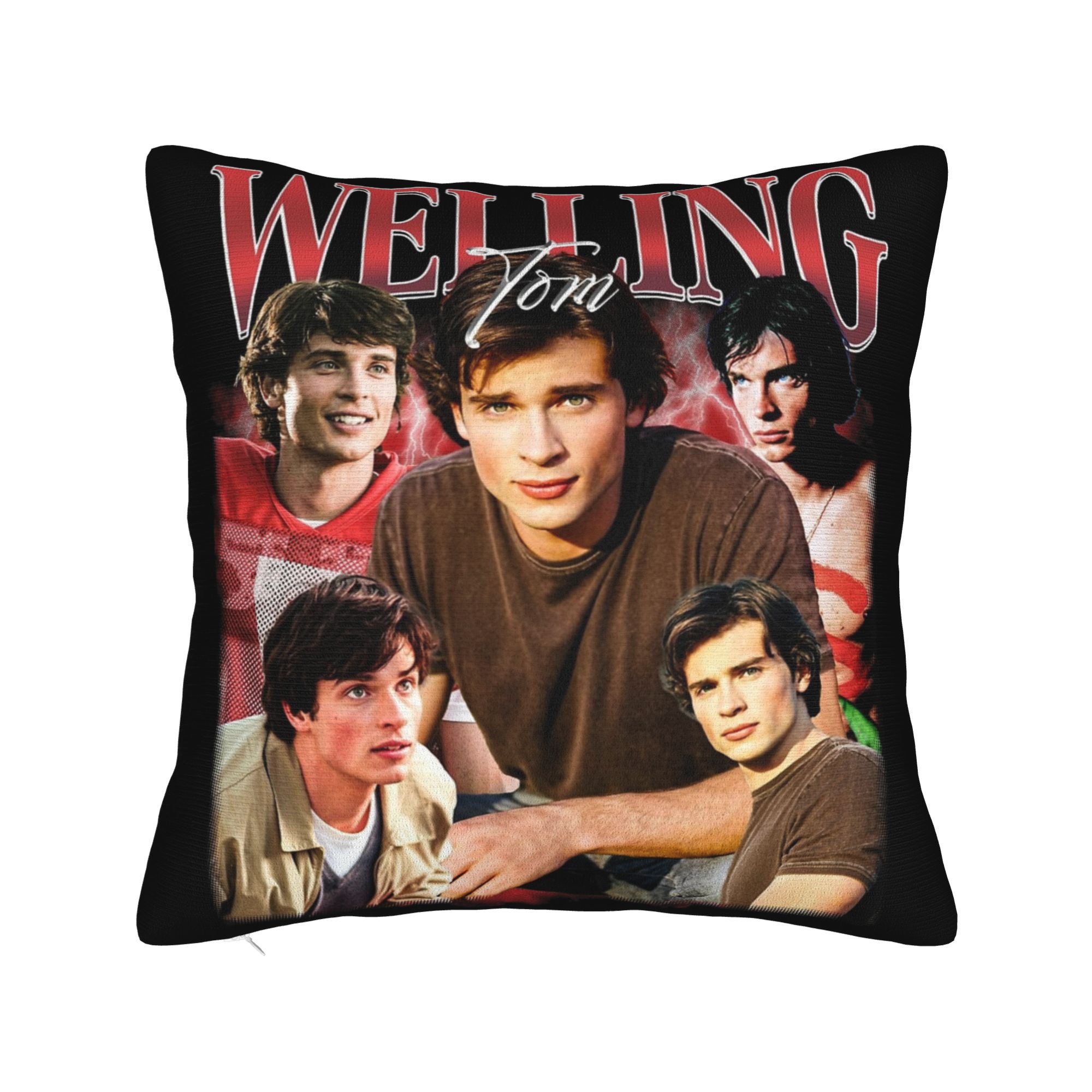 Vintage Welling Tom heated riv – Pillow Cover Sublimation recenzja i cena
