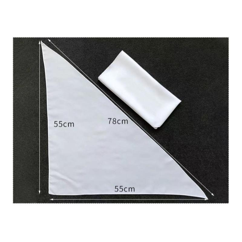 White Dog Bandana Scarf Triang – Bandana Blank White recenzja i cena