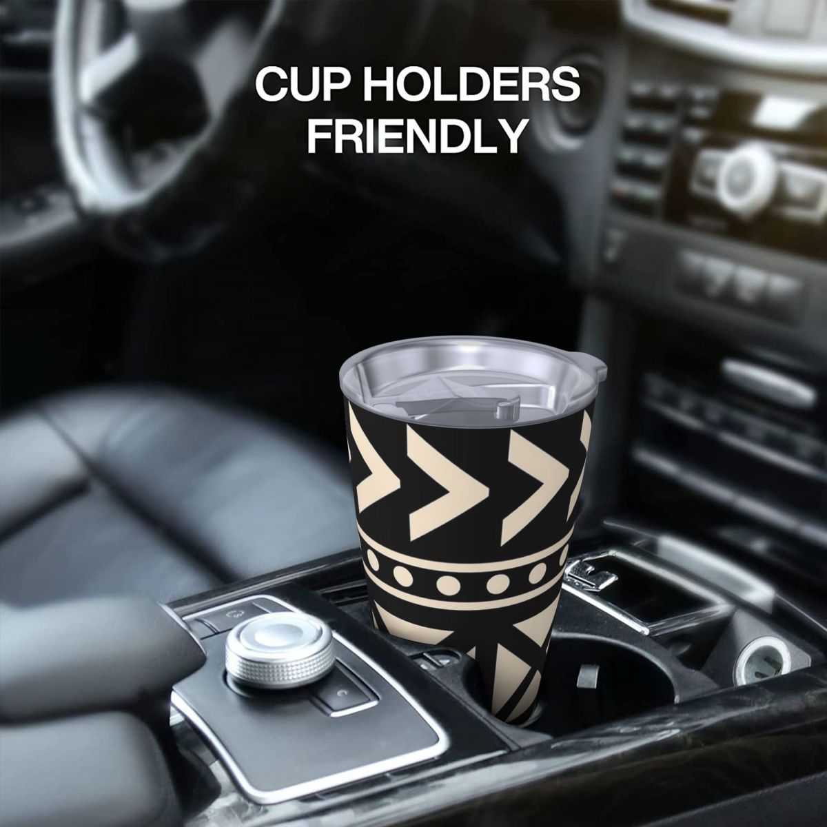 African Mud Cloth Black And Wh – Tumbler 20Oz White recenzja i cena