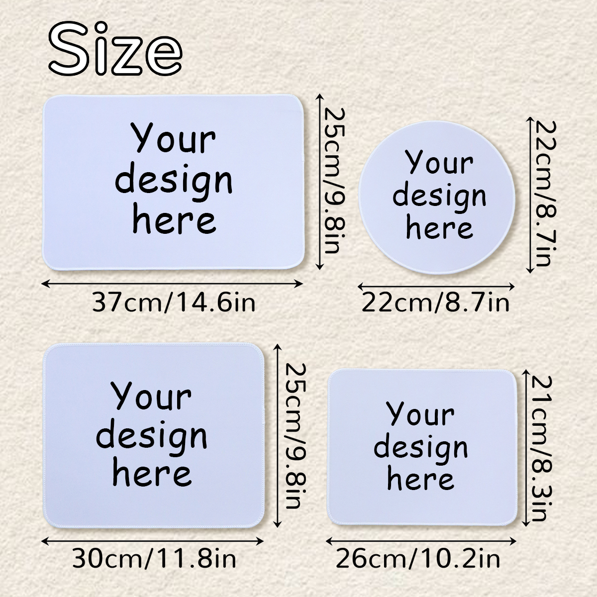 Custom Logo Mouse Pad, Persona – Mouse Pad Blank Sublimation recenzja i cena