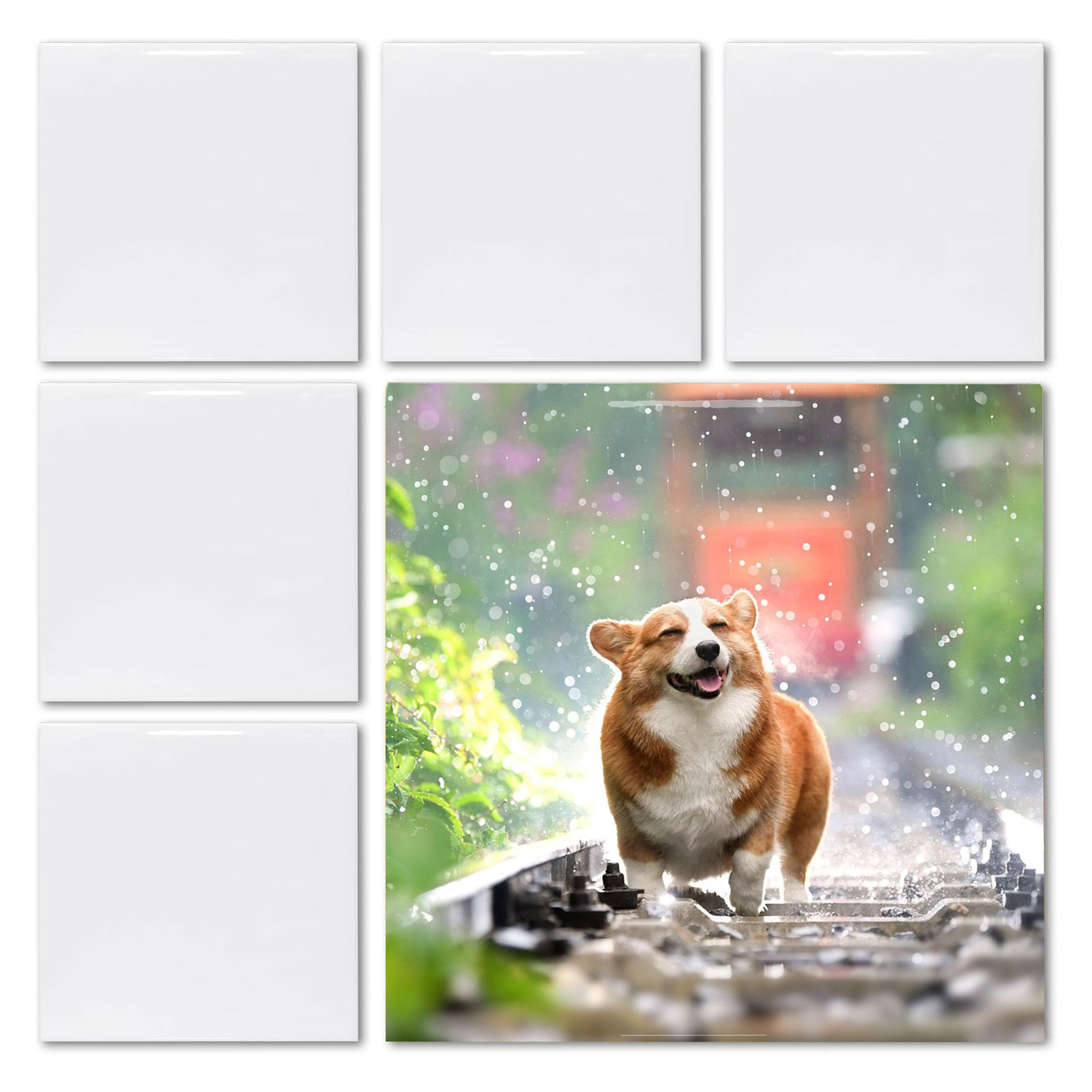 20pcs 4' X 4' Sublimation Blan – Ceramic Tile Blank recenzja i cena