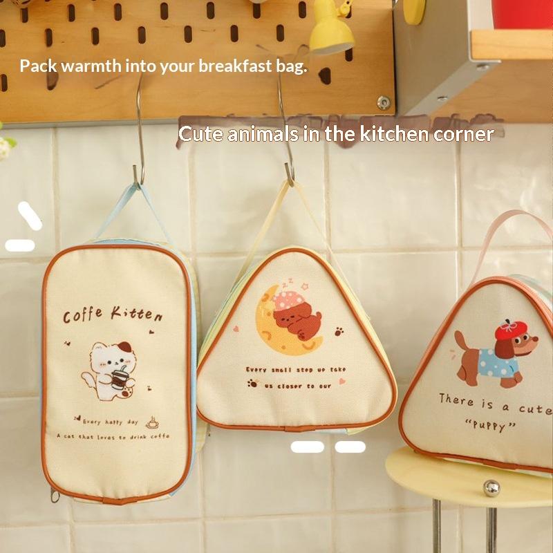 [J] Cute Cartoon Insulated Lun – Tote Bag Sublimation recenzja i cena