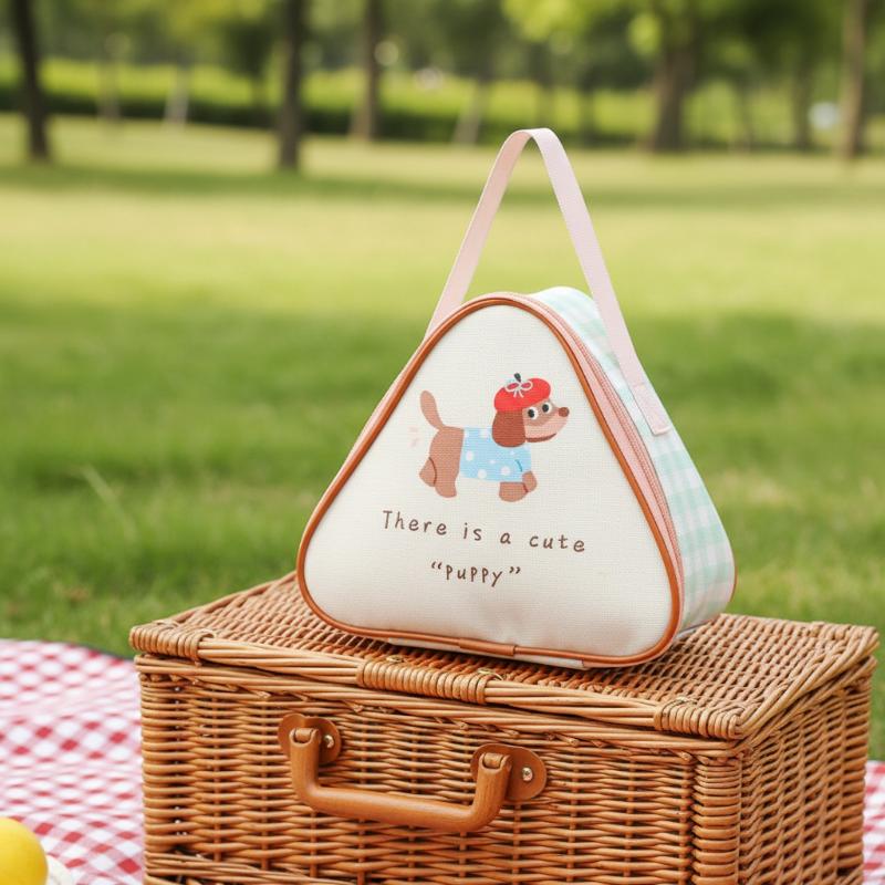 [J] Cute Cartoon Insulated Lun – Tote Bag Sublimation recenzja i cena