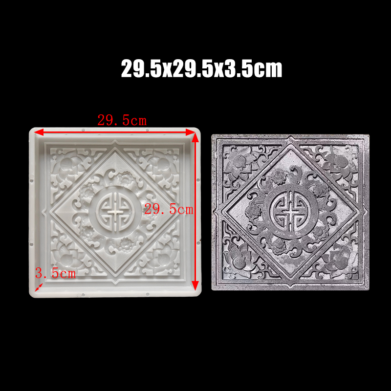 Step Stone Cement Mold Square  – Ceramic Tile Blank recenzja i cena