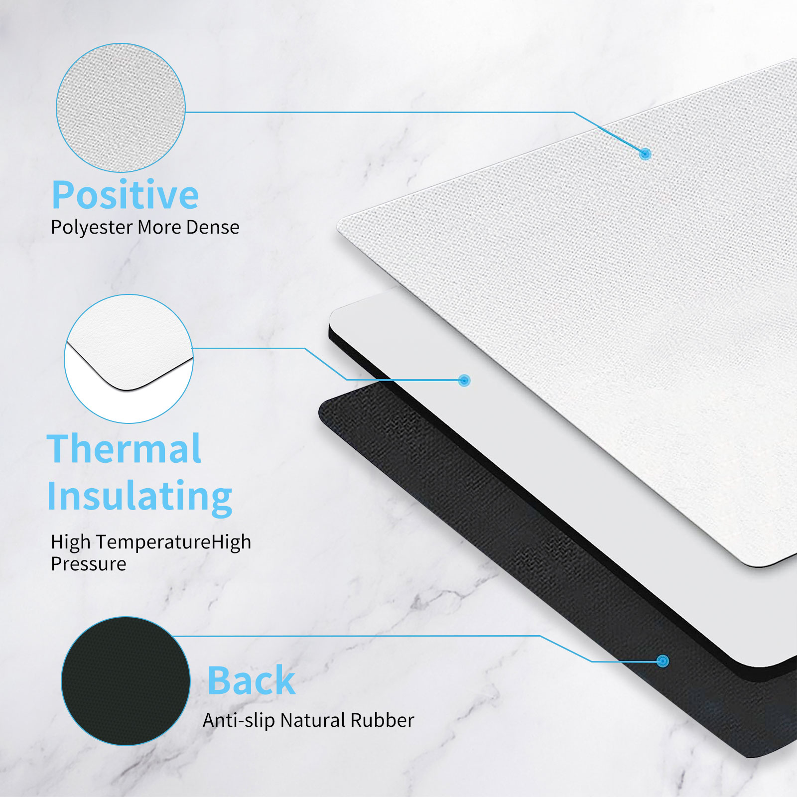 8pcs Sublimation Mouse Pad Bla – Mouse Pad Blank Sublimation recenzja i cena