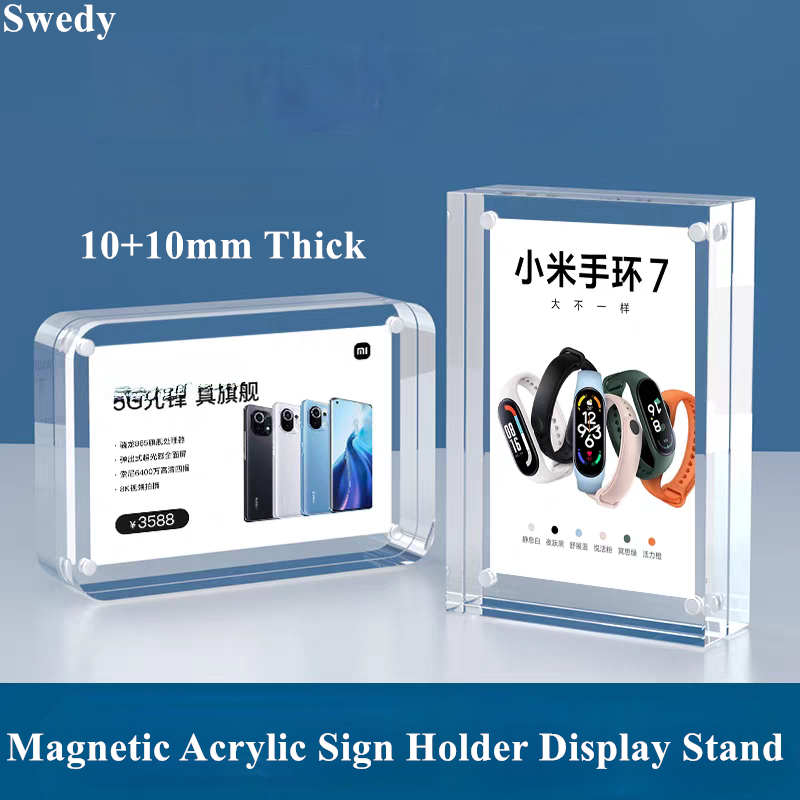 5 PCS 90x55mm Magnetic Acrylic – Photo Acrylic Block recenzja i cena
