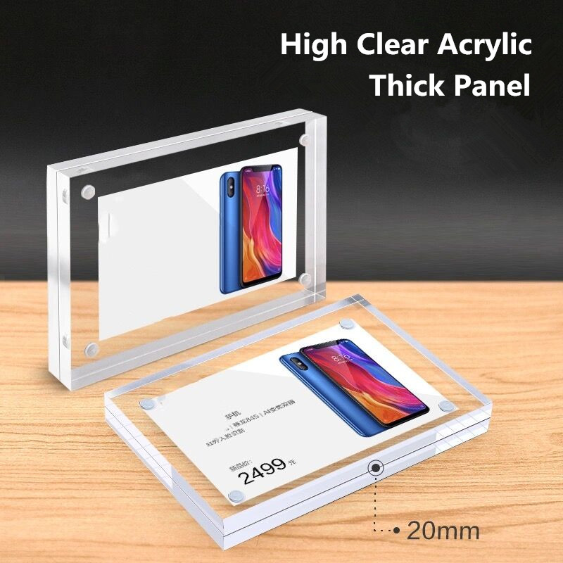 5 PCS 90x55mm Magnetic Acrylic – Photo Acrylic Block recenzja i cena