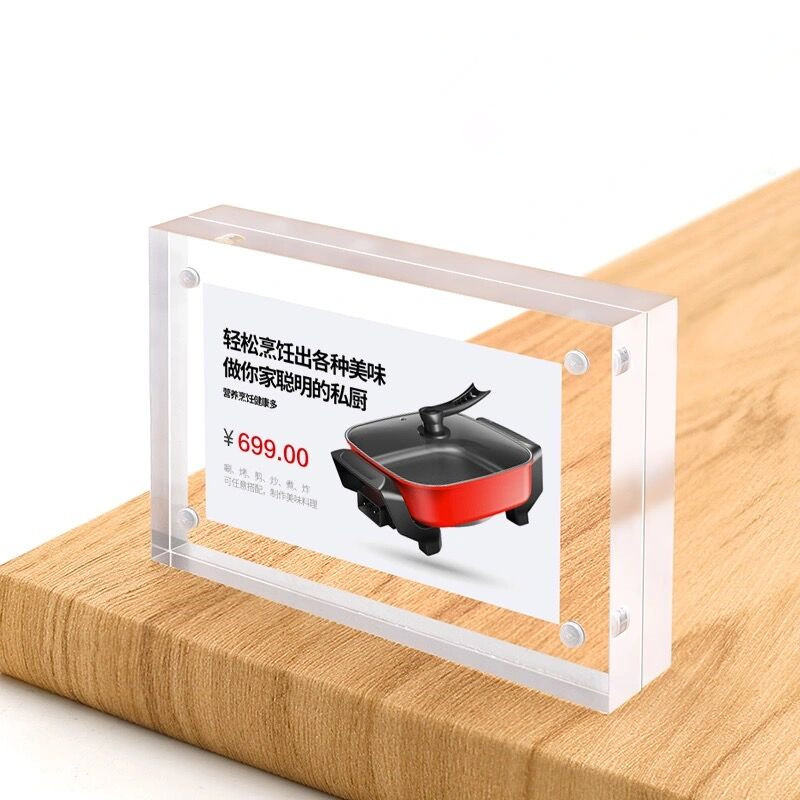 5 PCS 90x55mm Magnetic Acrylic – Photo Acrylic Block recenzja i cena