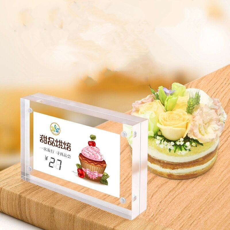 5 PCS 90x55mm Magnetic Acrylic – Photo Acrylic Block recenzja i cena