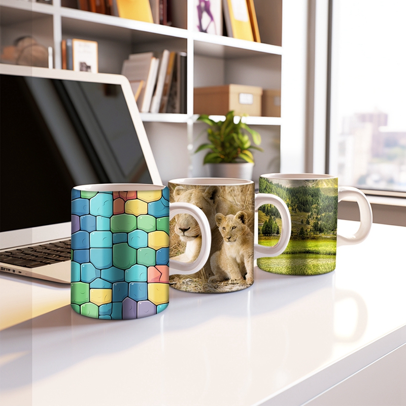 50/100 PCS Sublimation Shrink  – Sublimation Mug White recenzja i cena