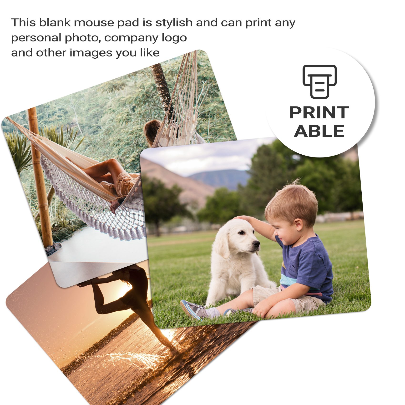 Classic-10Pcs Blank Mouse Pad  – Mouse Pad Blank Sublimation recenzja i cena