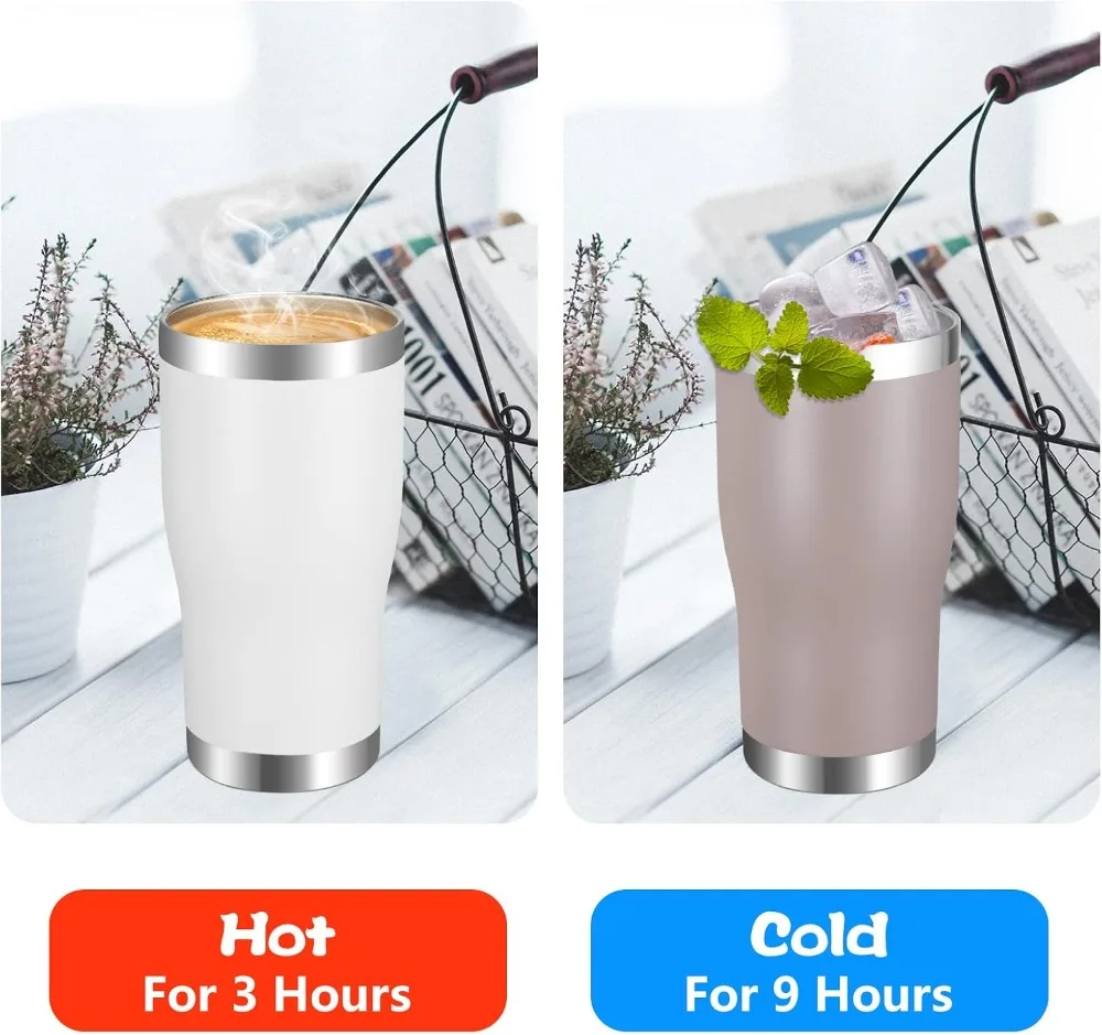20oz Stainless Steel Tumbler w – Tumbler 20Oz White recenzja i cena