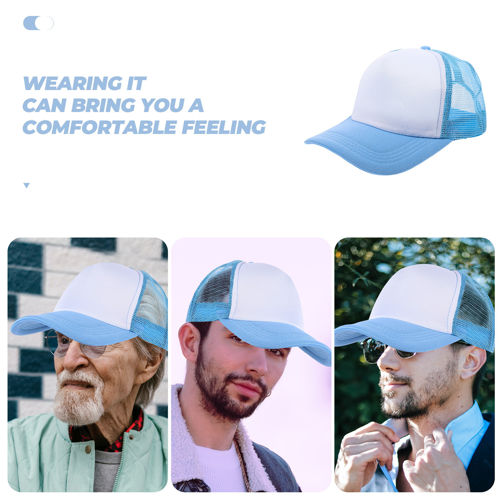 10Pcs Mesh Baseball Hats Subli – Hat Sublimation Blank recenzja i cena