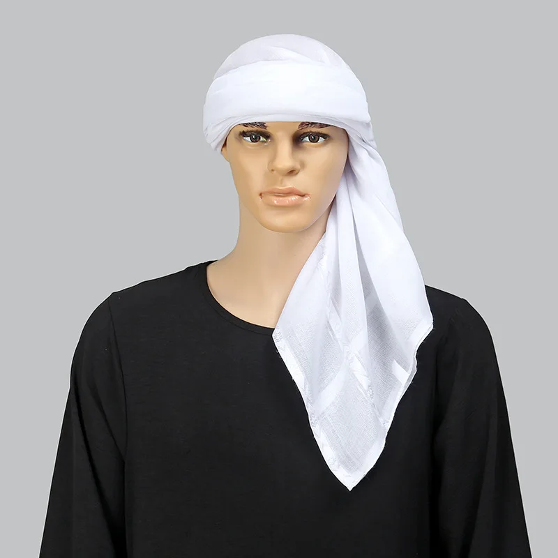 Islam White Square Scarf Men S – Bandana Blank White recenzja i cena