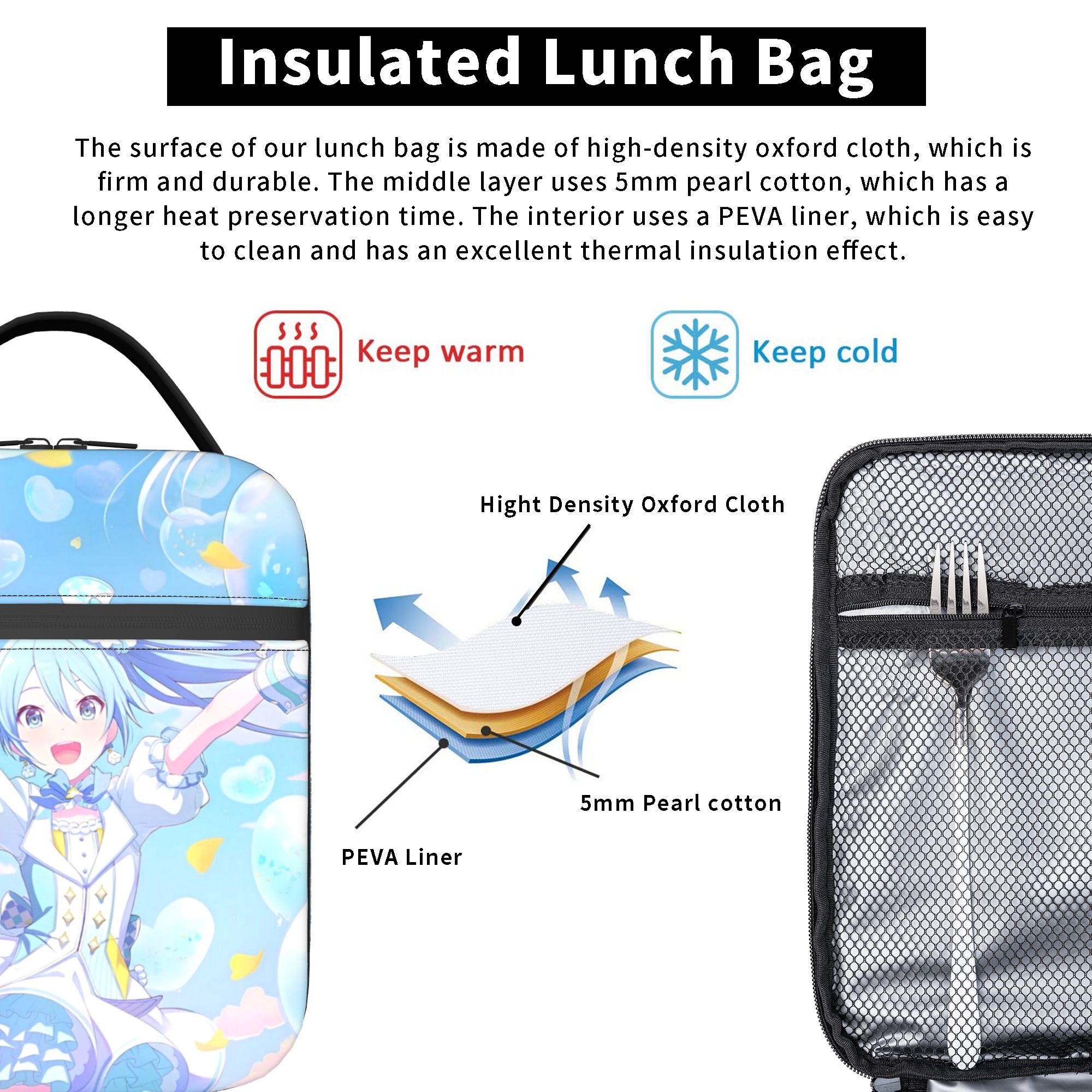 Hatsune Miku Trained Insulated – Tote Bag Sublimation recenzja i cena