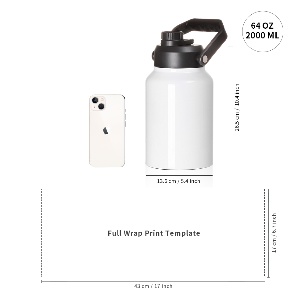 PYD Life USA Free Shipping 64  – Water Bottle Blank recenzja i cena