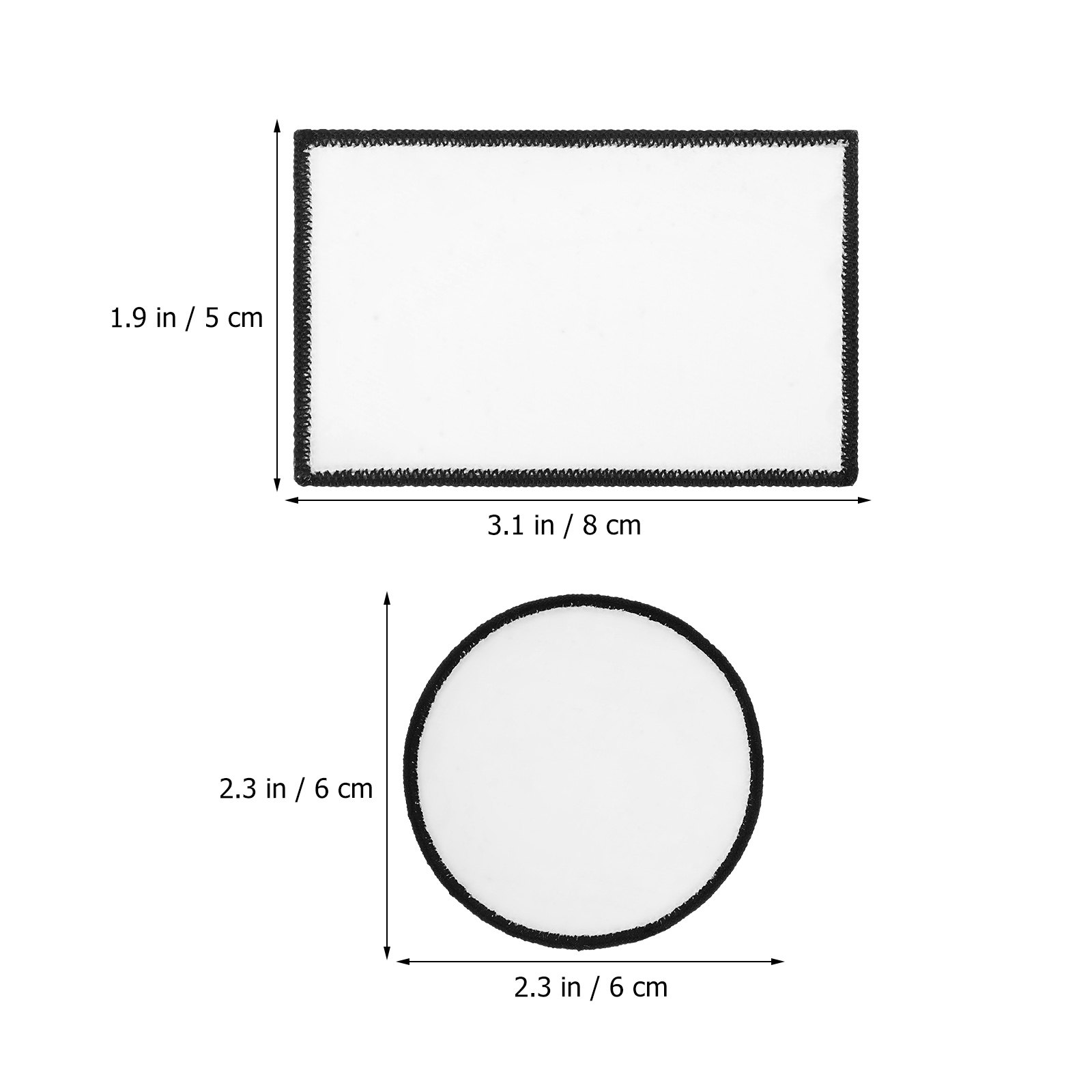 30Pcs Blank Iron on Patches Po – Hat Sublimation Blank recenzja i cena