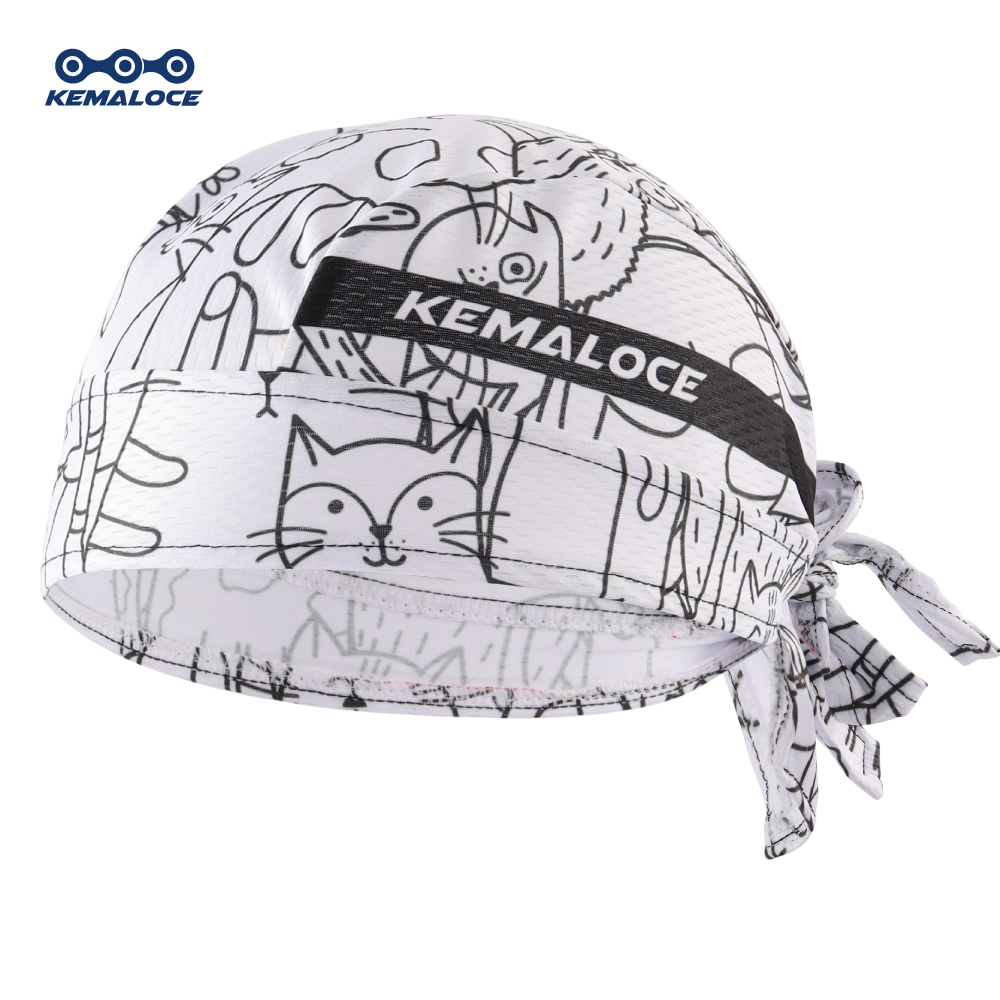 KAMALOCE UV Protection Cycling – Bandana Blank White recenzja i cena