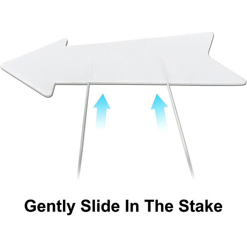 Blank Arrow Signs with Stakes  – Yard Sign Blank recenzja i cena