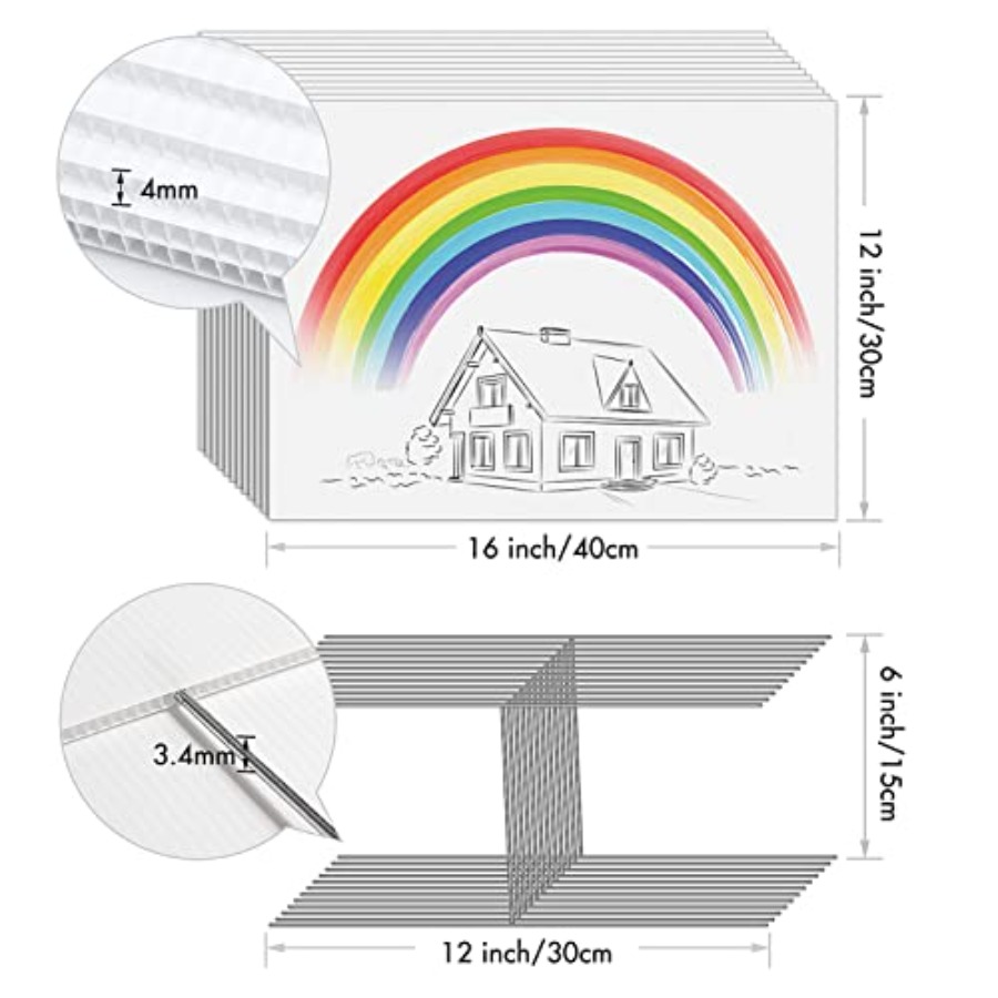 6 Pack Blank Yard Signs with S – Yard Sign Blank recenzja i cena