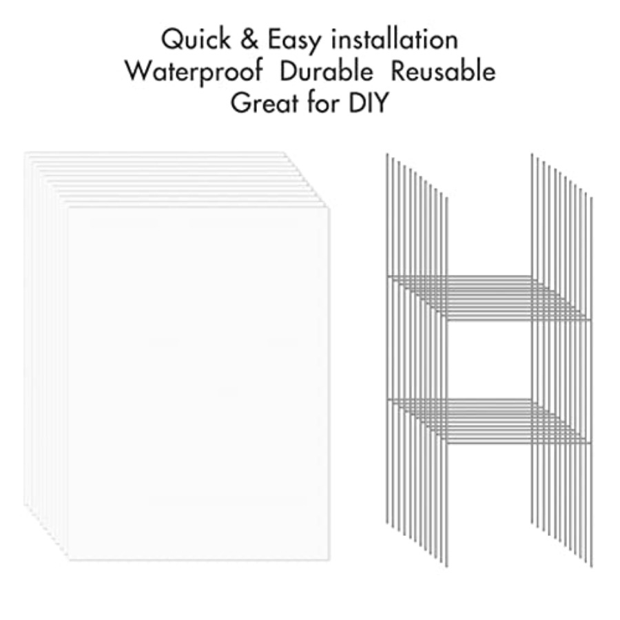 6 Pack Blank Yard Signs with S – Yard Sign Blank recenzja i cena