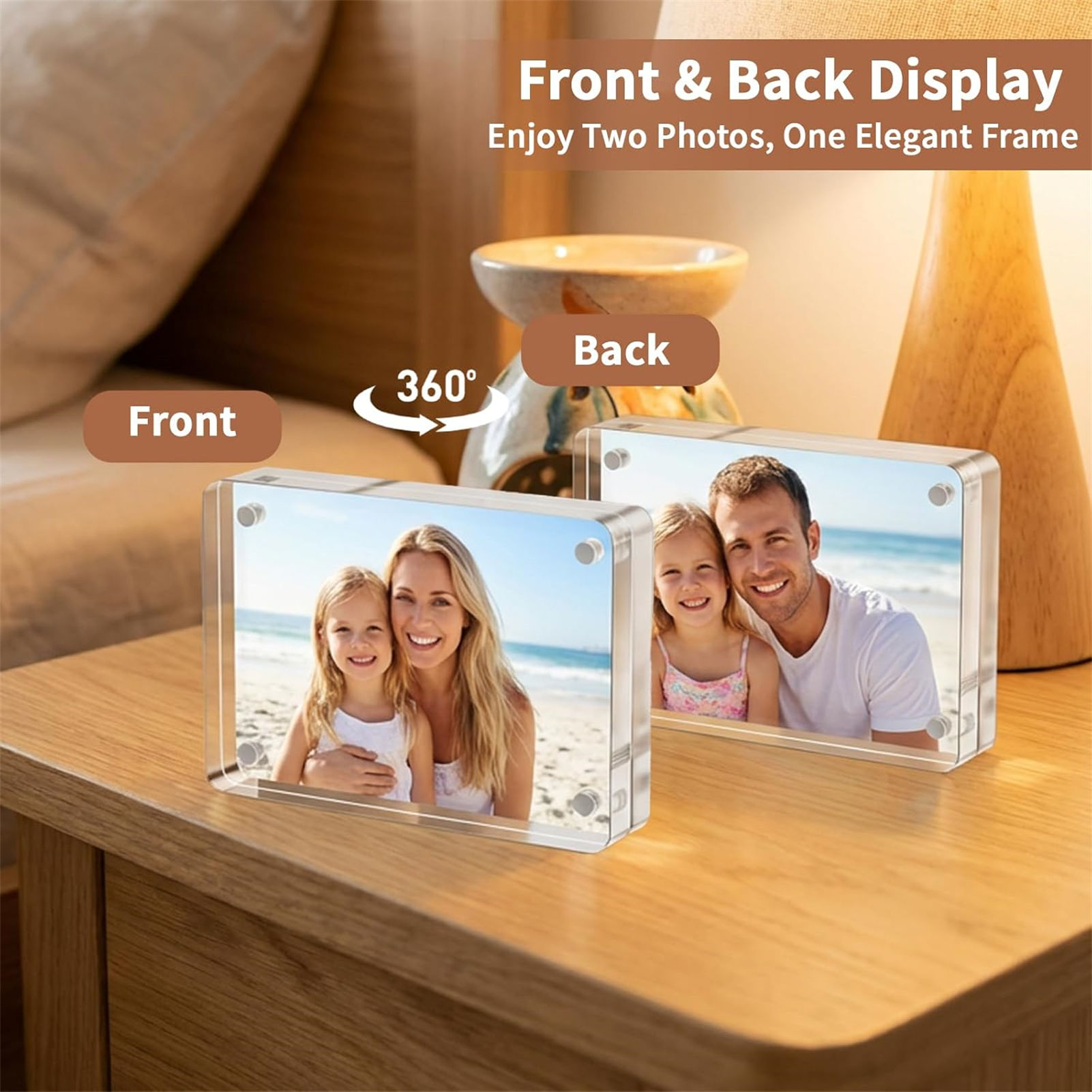 Acrylic Magnetic Photo Frame 2 – Photo Acrylic Block recenzja i cena
