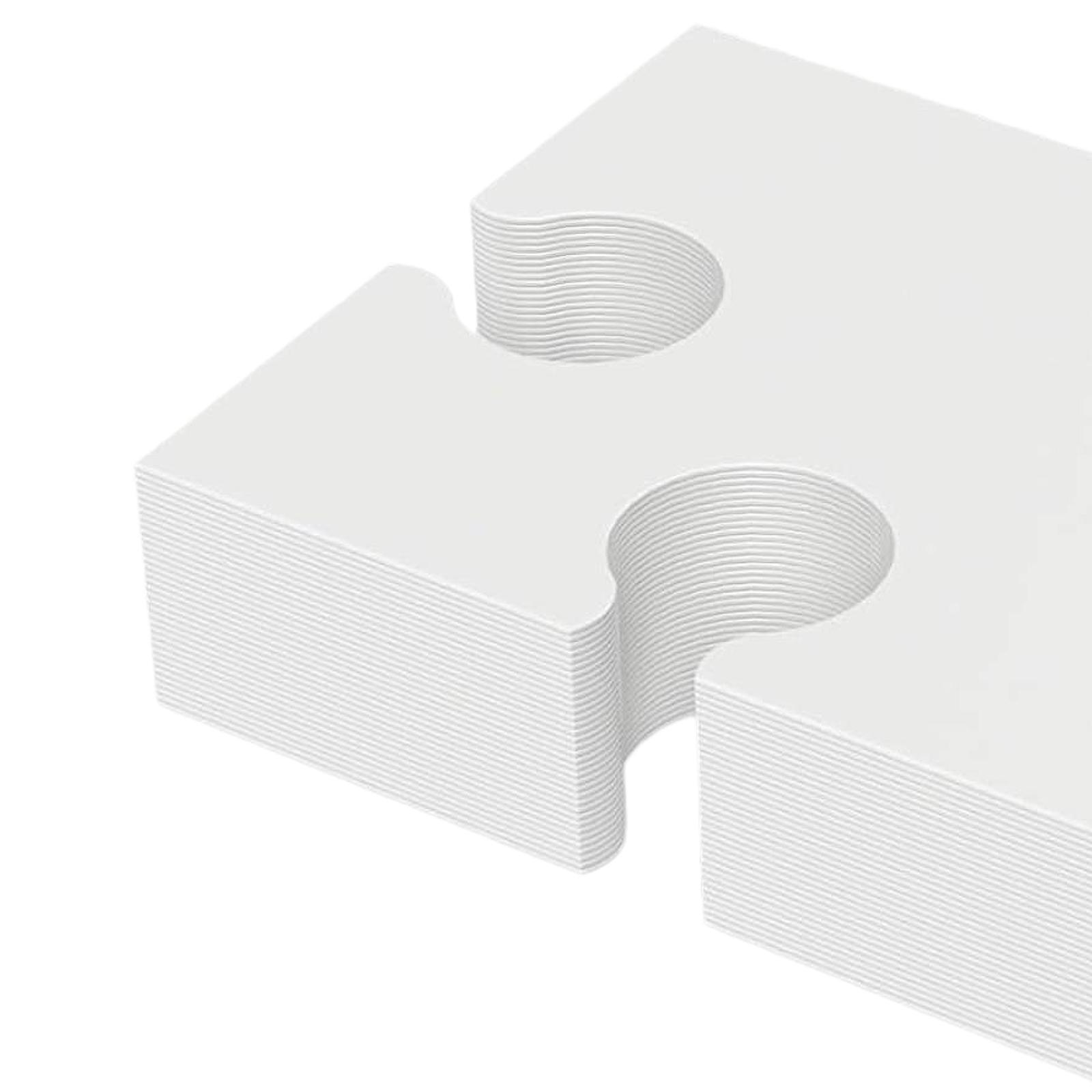 White Cardboard Puzzle Set Bla – Puzzle Blank White recenzja i cena