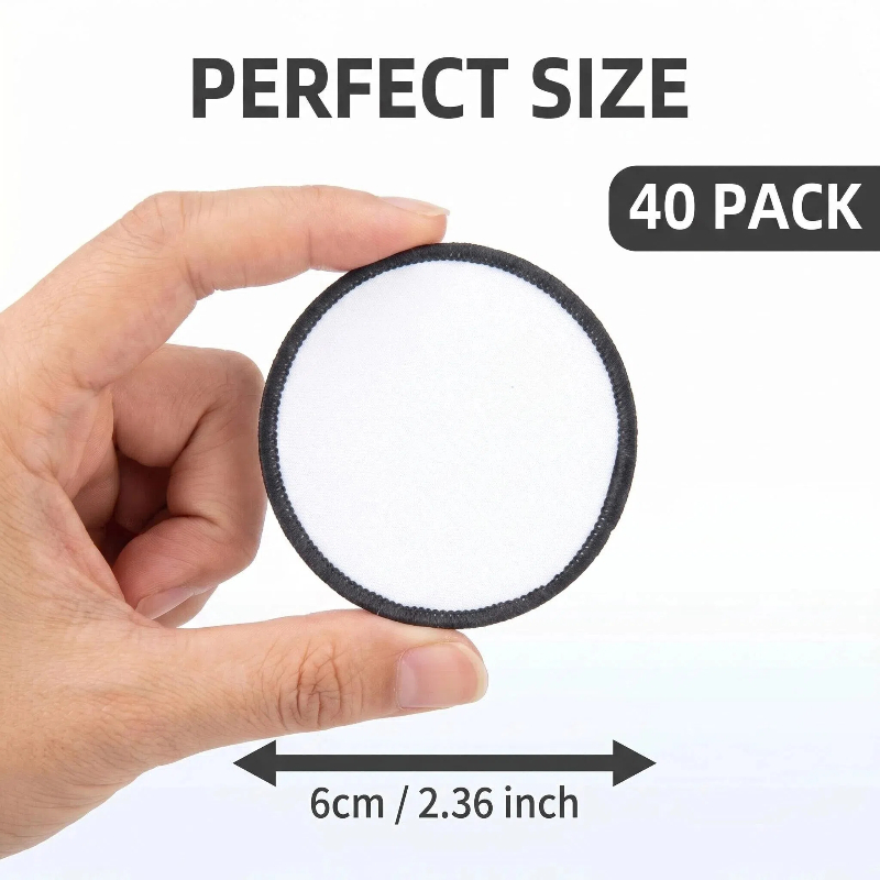 40 PCs Sublimation Patches Clo – Hat Sublimation Blank recenzja i cena