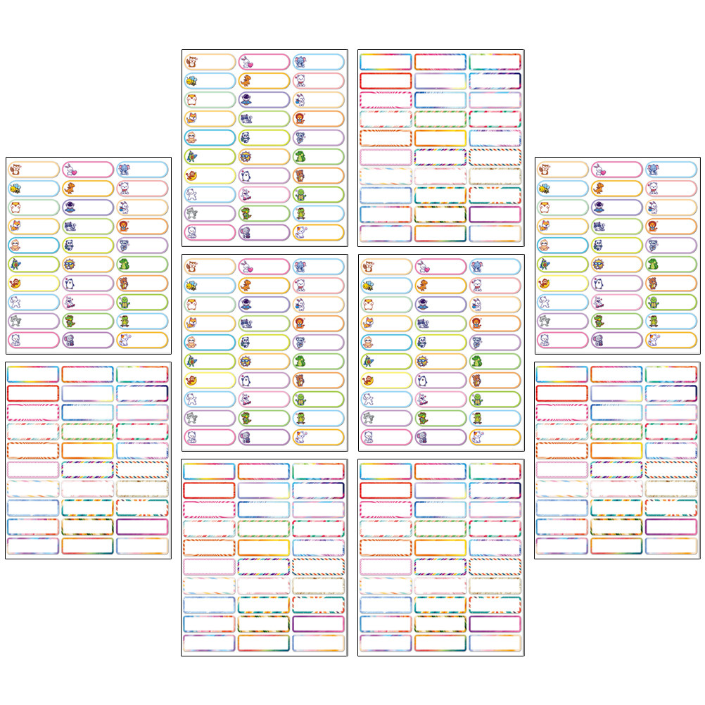 10 Sheets Writable Name Tag St – Water Bottle Blank recenzja i cena