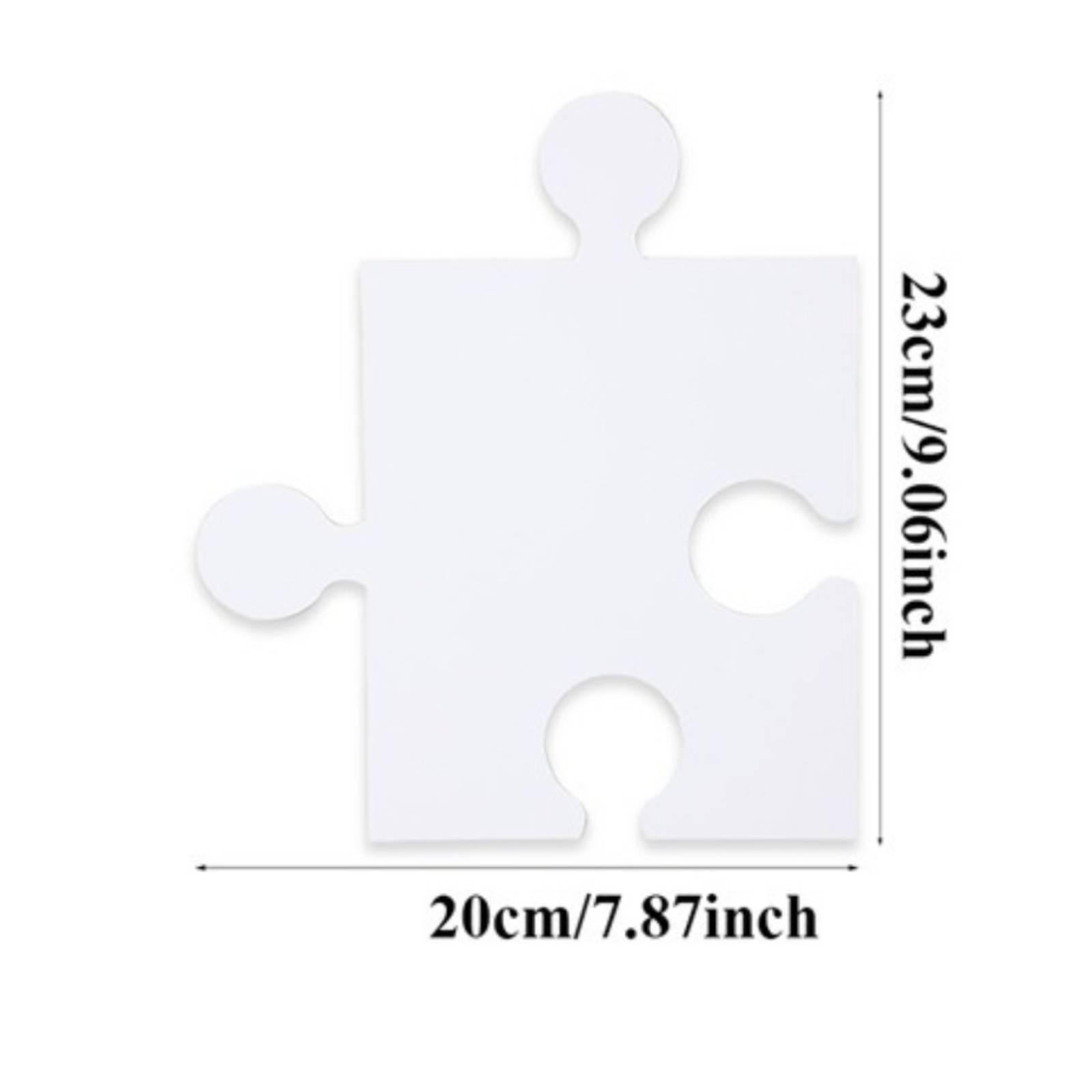 30Pcs Blank Puzzle Pieces Draw – Puzzle Blank White recenzja i cena