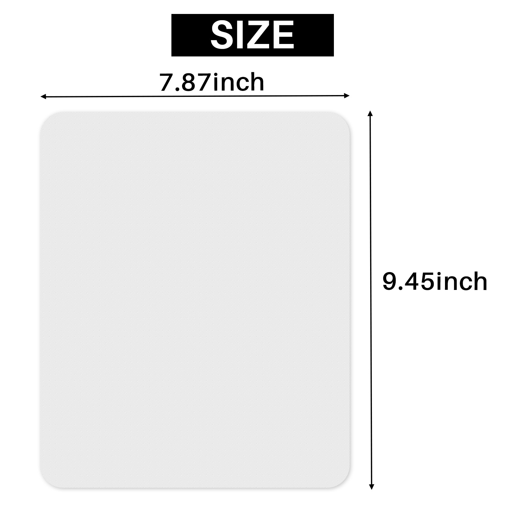 Leading-10Pcs Blank Mouse Pad  – Mouse Pad Blank Sublimation recenzja i cena