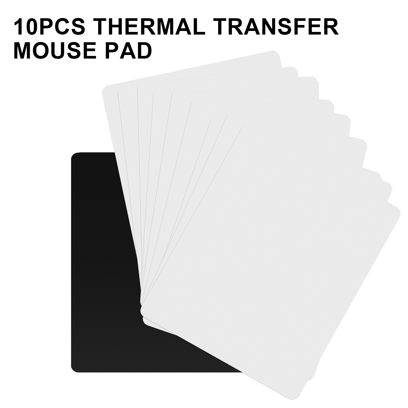 Leading-10Pcs Blank Mouse Pad  – Mouse Pad Blank Sublimation recenzja i cena
