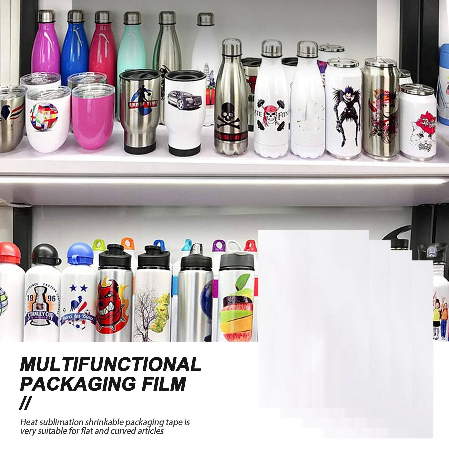 ABHI-30Pcs Sublimation Shrink  – Sublimation Mug White recenzja i cena