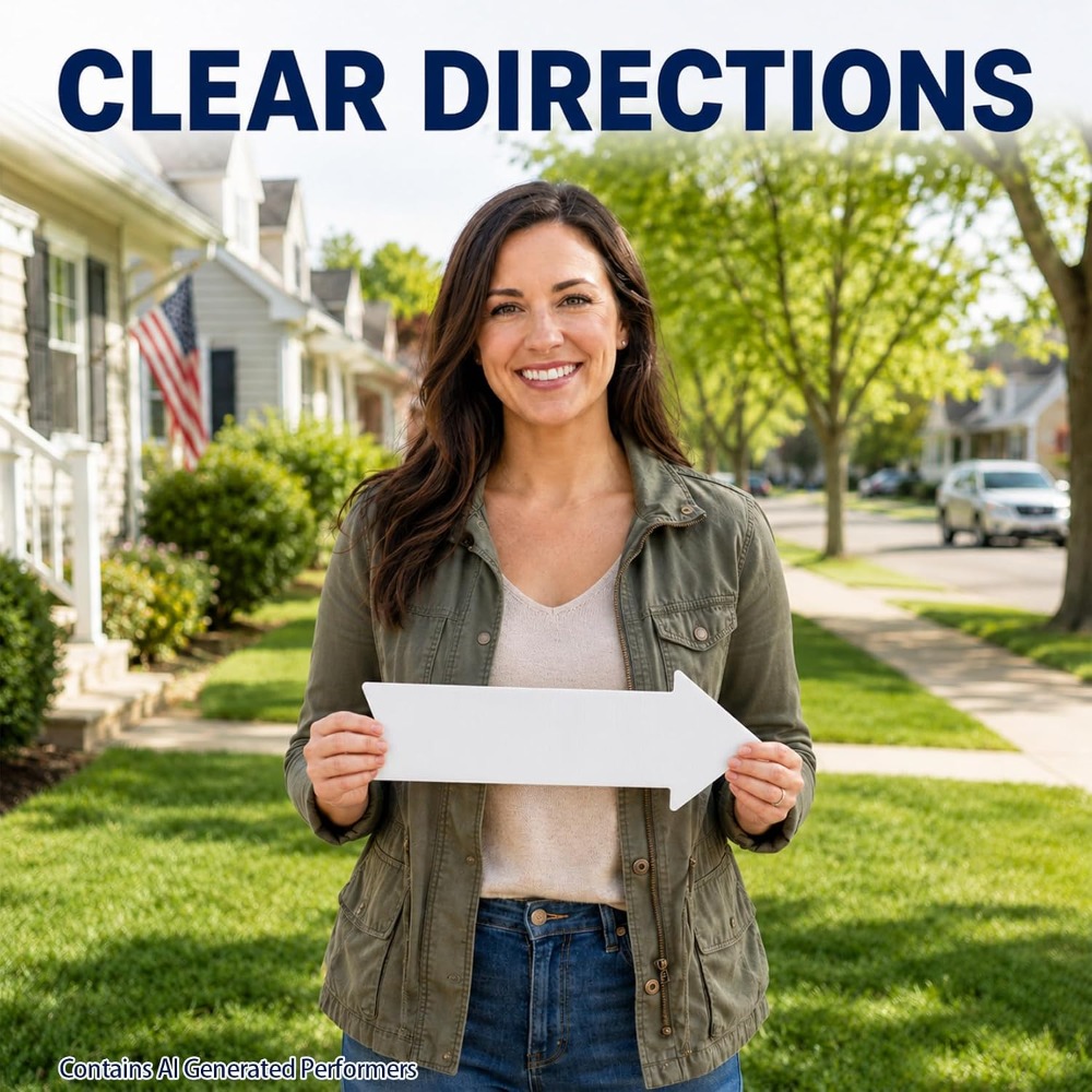 Double Sided Arrow Yard Signs  – Yard Sign Blank recenzja i cena