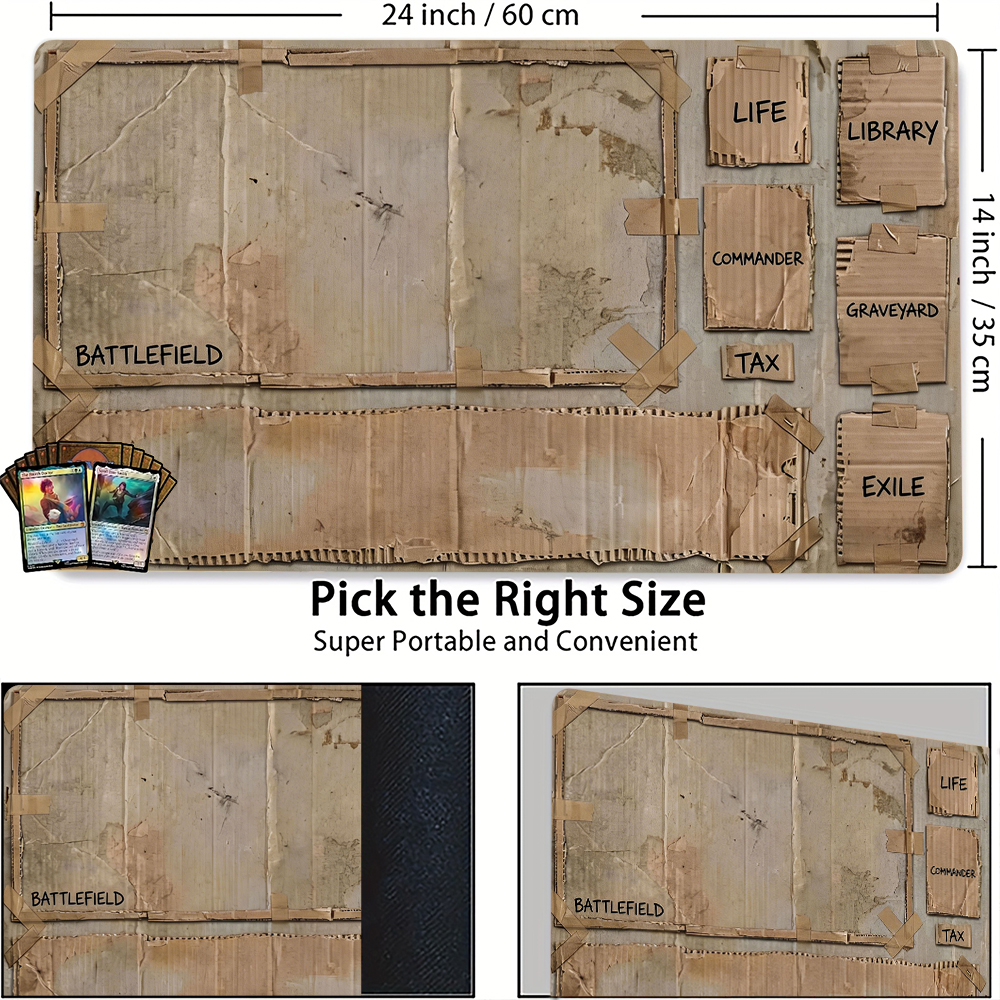 Cardboard Style Magic Card Bat – Door Mat Blank recenzja i cena