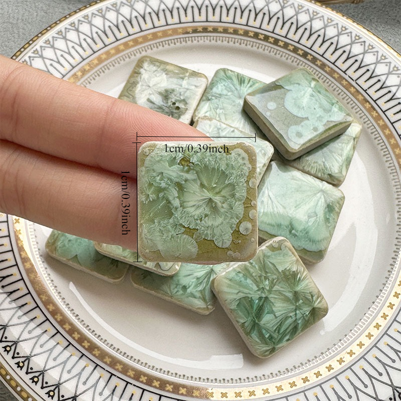 100g DIY Ceramic Mosaic Tiles  – Ceramic Tile Blank recenzja i cena